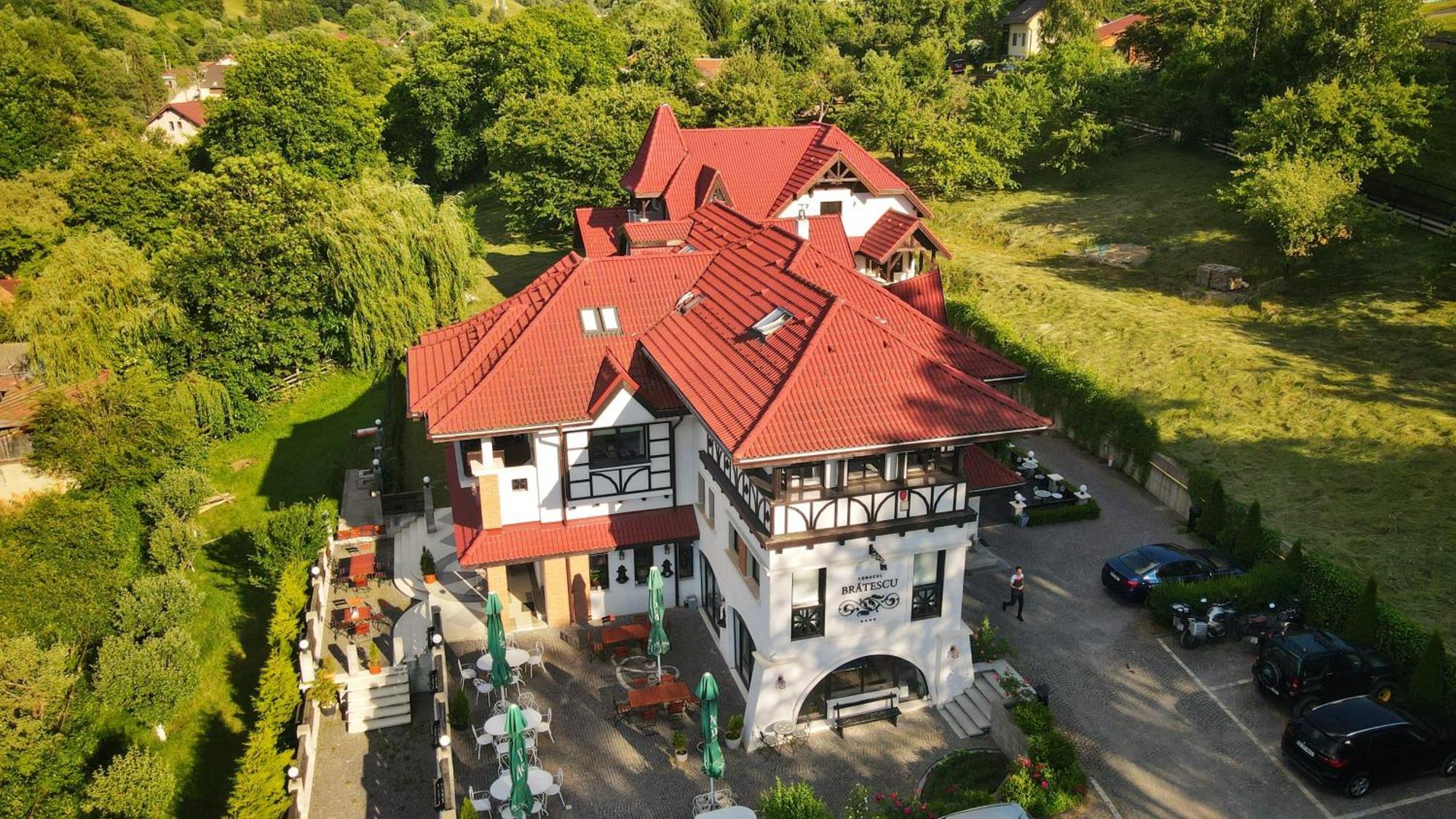 Conacul Bratescu Hotell Bran  Exteriör bild